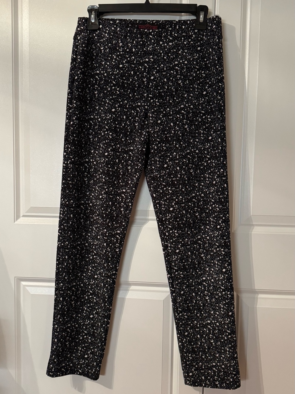 Krazy Larry Black Marble Women’s Pull On Dress Pants Sz 6